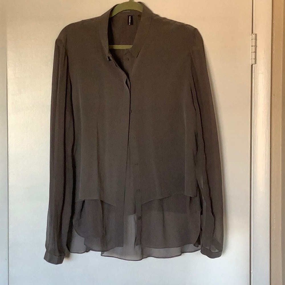 100% Silk Bergdorf Goodman Blouse